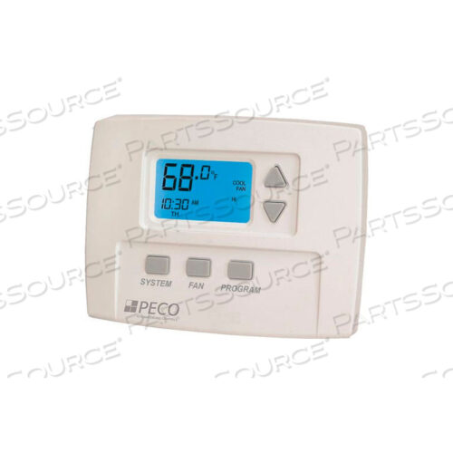 PROGRAMMABLE FAN COIL THERMOSTAT WITH STAGED FAN SPEED CONTROL, 24-277VAC, FC STAT