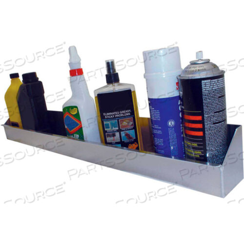 TOW-RAX AEROSOL UTILITY TRAY FOR UP TO 12 CANS, ALUMINUM 4H X 4W X 33-1/2D