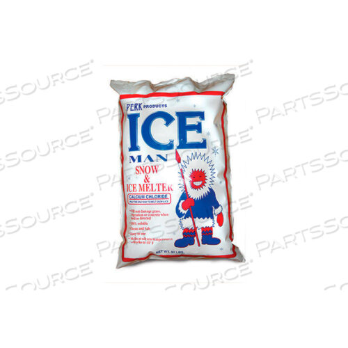 ICE MAN ICE & SNOW MELTER 50 LB BAG - 49 BAGS/PALLET