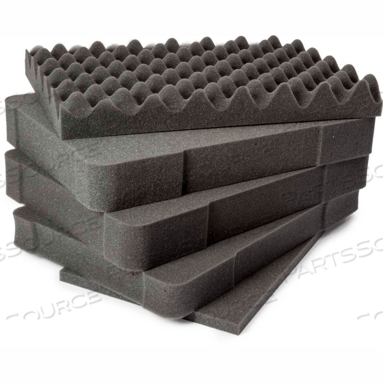 OEM#: 918-FOAMNANUK FOAM INSERTS (3 PART) FOR 918 NANUK CASE by Plasticase Inc.