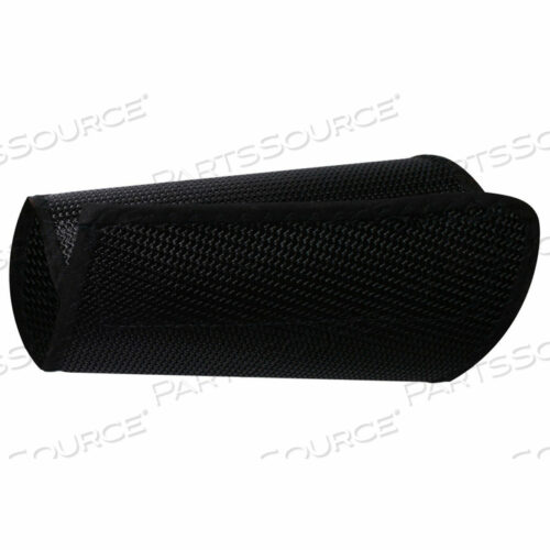 CUTGUARD BLACK POLYESTER MESH WRISTLET, M, BLACK