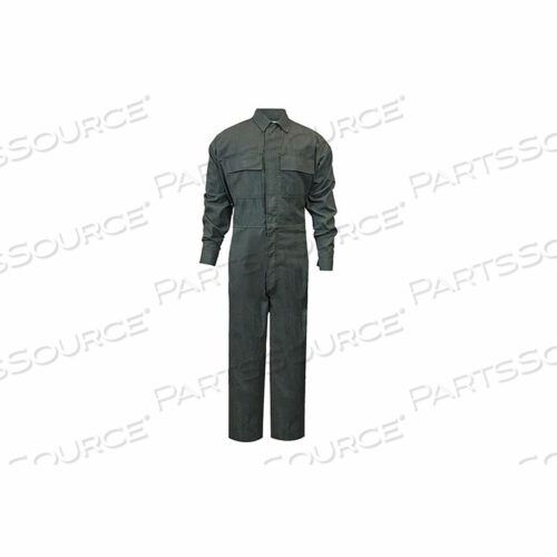 CARBON ARMOUR COVERALL, LLN, DARK GREEN
