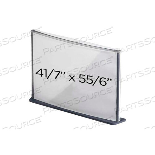 4-1/7 X 5-5/6 A6 SIGNAGE SILVER