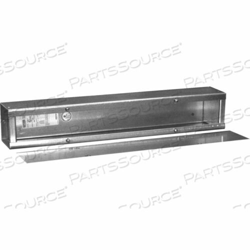 OEM#: A8824T1TWIRE TROUGH, TYPE 1, 8.00X8.00X24.00, STEEL/GRAY by Hoffman
