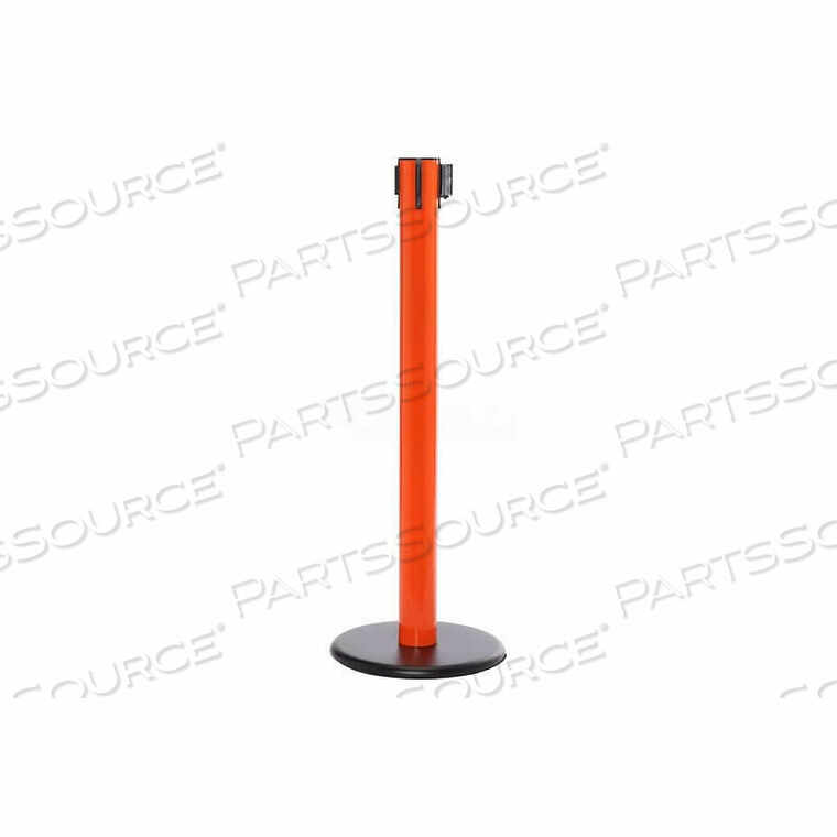 OEM#: SPRO300O-FOESAFETYPRO 300 RETRACTABLE BELT BARRIER, 40 ORANGE POST, 16 NEON ORANGE BELT by Queue Solutions LLC