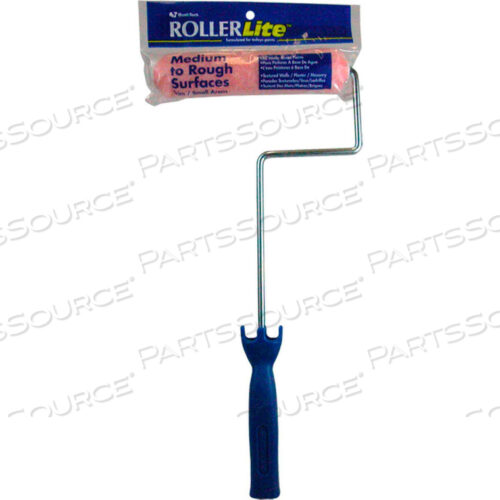 ROLLERLITE 6 X 1/2 PINK POLYESTER MINI ROLLER COVER W/ 14 FRAME, 12/CASE