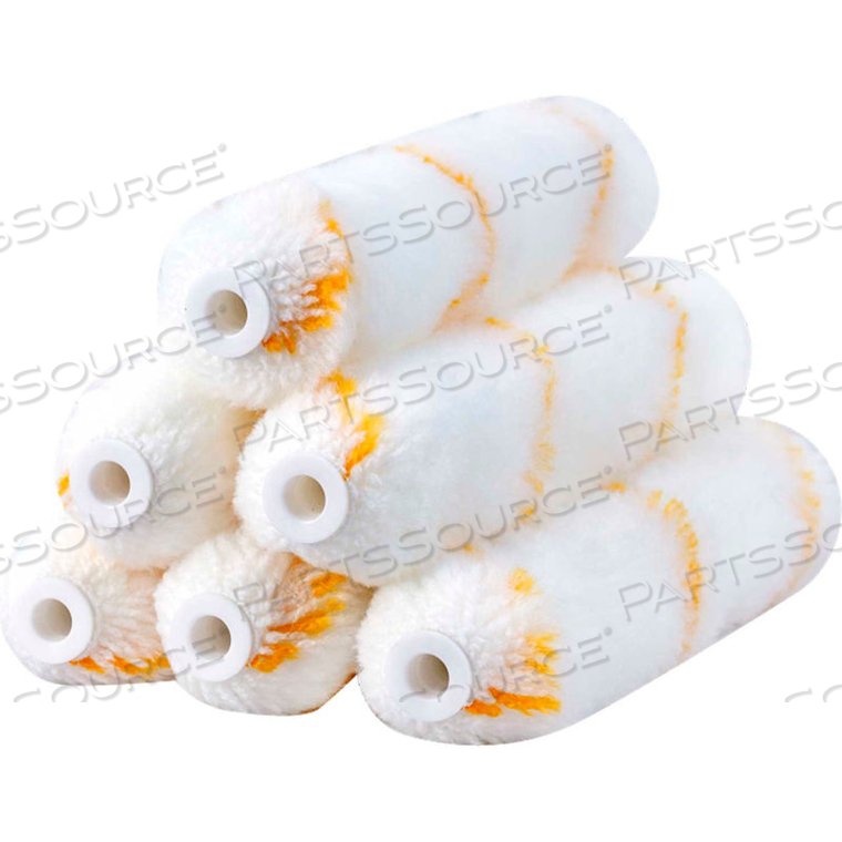 ROLLERLITE 6 X 1/2 ACRYLIC MINI ROLLER COVERS, 6/PACK 12/CASE