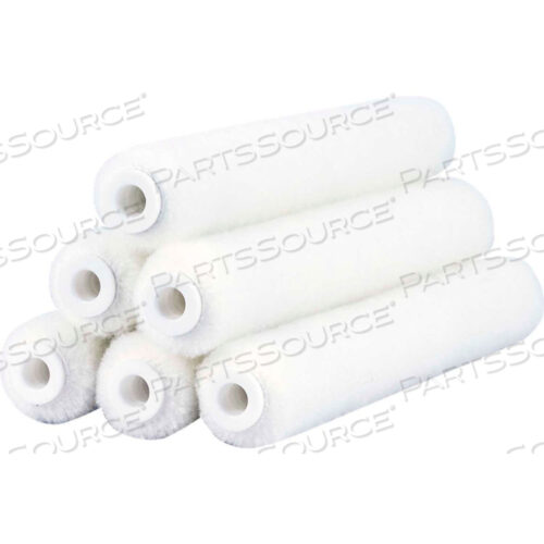 ROLLERLITE 6 X 4MM SHED-RESISTANT MOTECH MINI ROLLER COVERS, 6/PACK 16/CASE