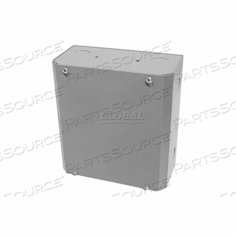 OEM#: MH1220NEMA 1 ENCLOSURE, 8.5H X 7.7W X 3.9D, SURFACE MT, 2.75 X 8 TRACK, 18 GA. STEEL by RIB
