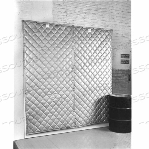 QFM DOUBLE FACED QUILTED WALL PANEL W/ 1 LB BARRIER SEPTUM, 4WX10HX2 THICK