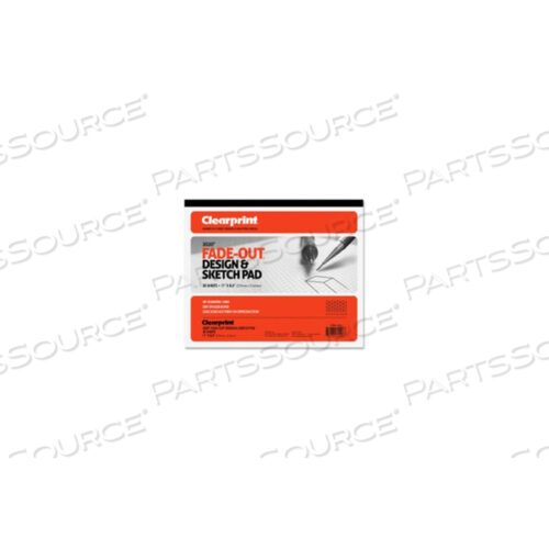 OEM#: 932811ISOCLEARPRINT GRID PAPER PAD, 20LB., 30 DEGREE ISOMETRIC, 8-1/2X11, 30 SHEETS by Chartpak