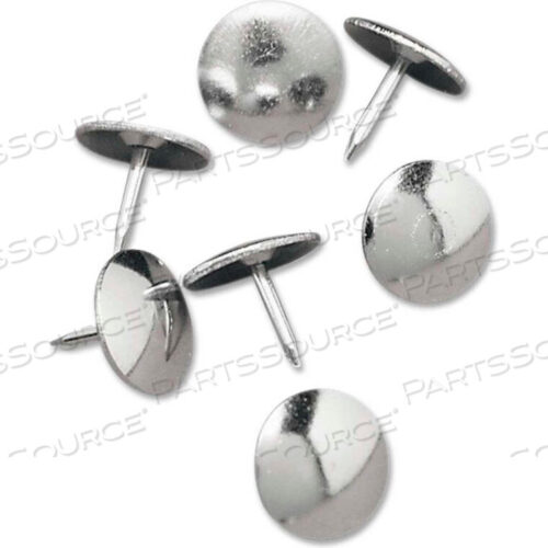 OEM#: 92914OIC THUMB TACKS - 0.50 DIAMETER - 100 / BOX - SILVER by Officemate