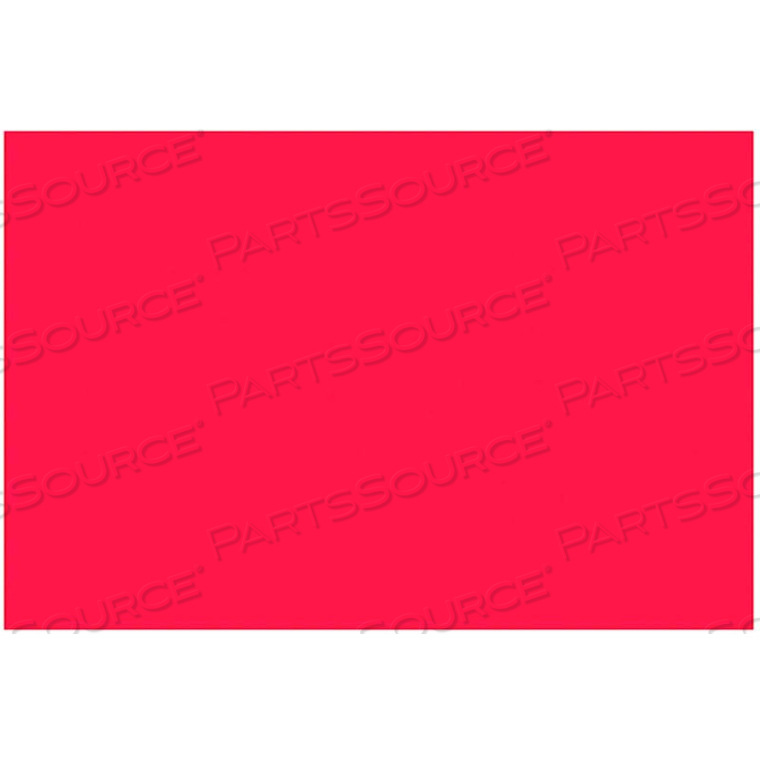 OEM#: 9907SUNWORKS CONSTRUCTION PAPER, 12X18, HOLIDAY RED, 50 SHEETS by Pacon