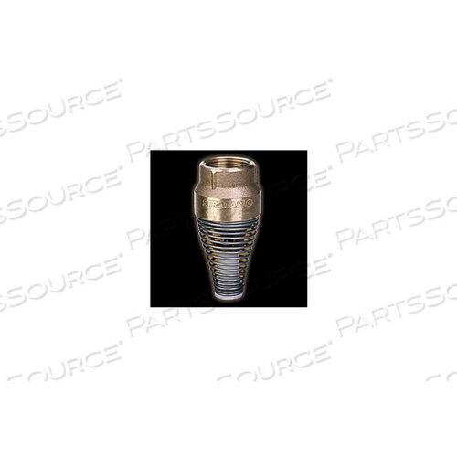 OEM#: F200-1001 FNPT NO-LEAD BRASS FOOT VALVE WITH BUNA-S RUBBER POPPET by Strataflo Products Inc.