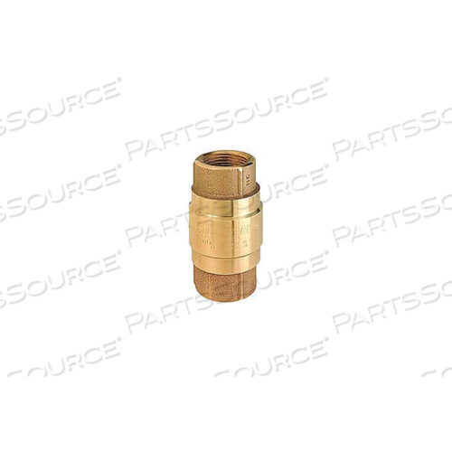 OEM#: F300-1251-1/4 FNPT NO-LEAD BRASS CHECK VALVE WITH BUNA-S RUBBER POPPET by Strataflo Products Inc.
