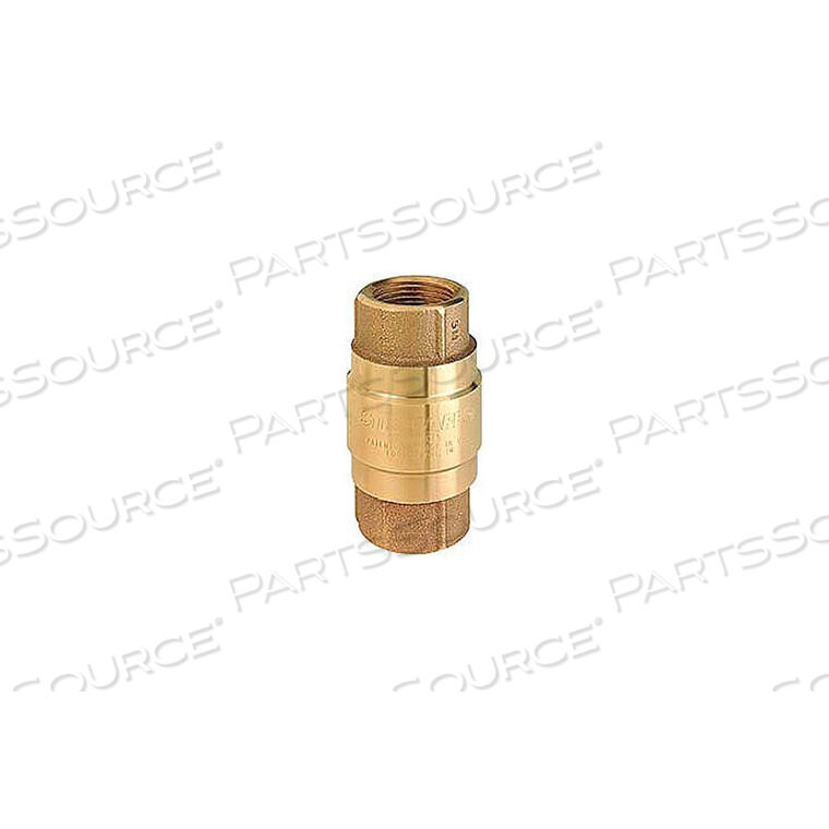 OEM#: F300-1501-1/2 FNPT NO-LEAD BRASS CHECK VALVE WITH BUNA-S RUBBER POPPET by Strataflo Products Inc.