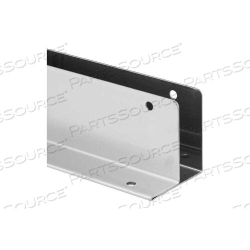 1 EAR WALL BRACKET 1-1/4 X 57, 18 GA., NO WELDS, ST. STAINLESS STEEL