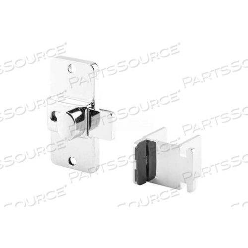 SLIDE LATCH W/KEEPER, 1-1/4, INSWING