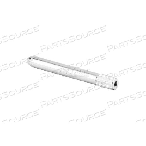 PIVOT HINGE PIN, 3/8 X 3-1/2, KNURLED STEEL