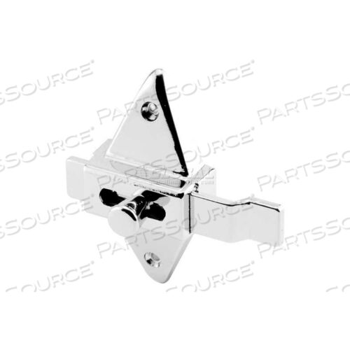 SLIDE LATCH, 2-3/4 CENTERS, W/OFFSET BAR, CHROME