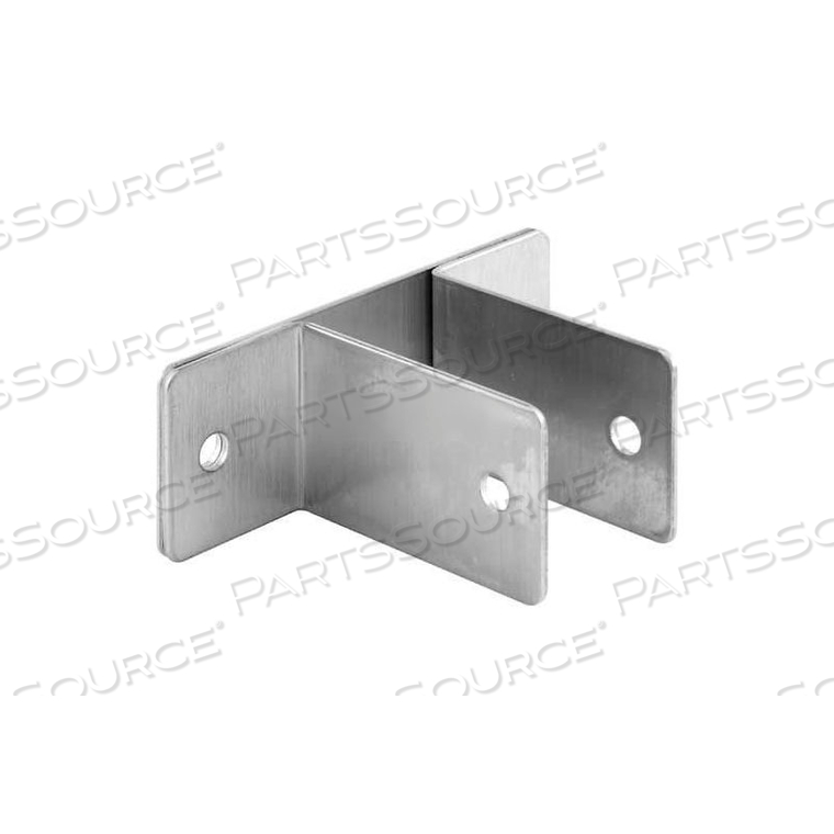 2 EAR WALL BRACKET, 1/2X 2-1/2L X 3H X 3-3/16B, ST. STAINLESS STEEL