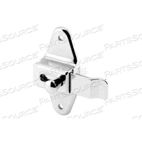 SLIDE LATCH, 3-1/2 CENTERS, W/OFFSET BAR, CHROME