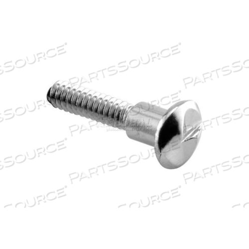 ONE WAY SHOULDER SCREW, #10-24 X 1/2, CHROME - 100/PACK