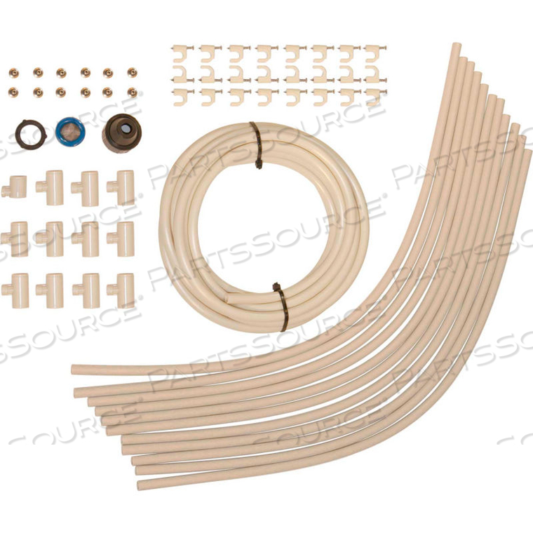 3/8 COOLING KIT 12 NOZZLES, 18-FT HOSE, & 11 2-FT SEGMENTS