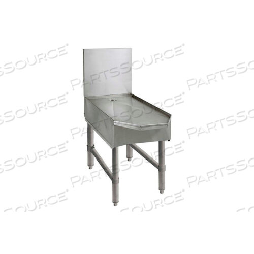 FROZEN DRINK MACHINE STAND, 30WX28-3/20DX33H, STAINLESS STEEL