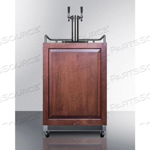 UNDERCOUNTER BEER DISPENSER, BUILT-IN USE, NO-FROST, DIGITAL THERMOSTAT