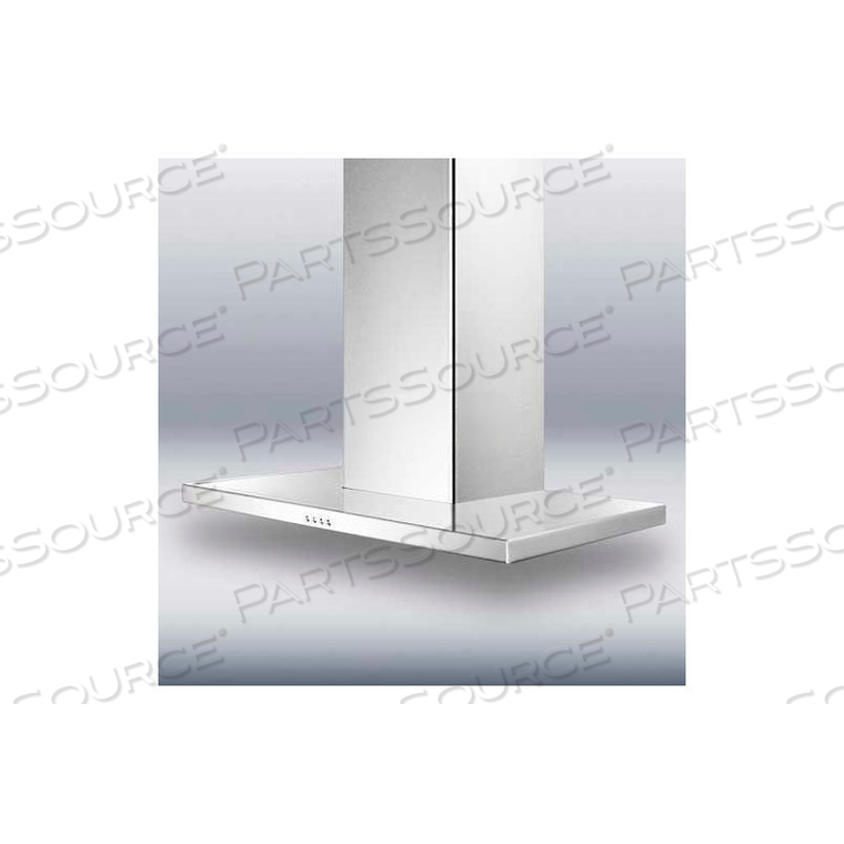 30 EUROPEAN 650 CFM RANGE HOOD, STAINLESS STEEL
