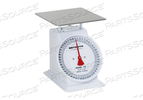 TOP LOADING DIAL SCALE, 100 LB, FIXED DIAL DISPLAY
