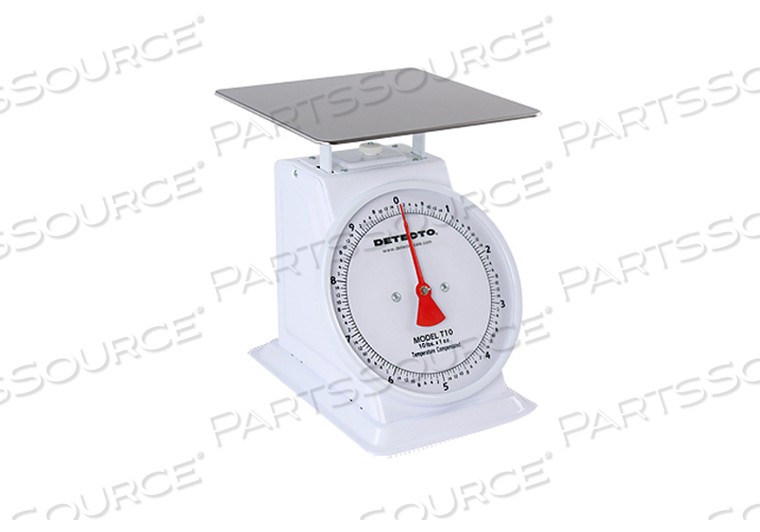 TOP LOADING DIAL SCALE, 10 LB, FIXED DIAL DISPLAY