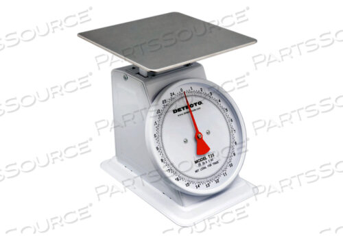TOP LOADING DIAL PORTION SCALE W/ STAINLESS BOWL, 25 LB X 1 OZ, FIXED DIAL