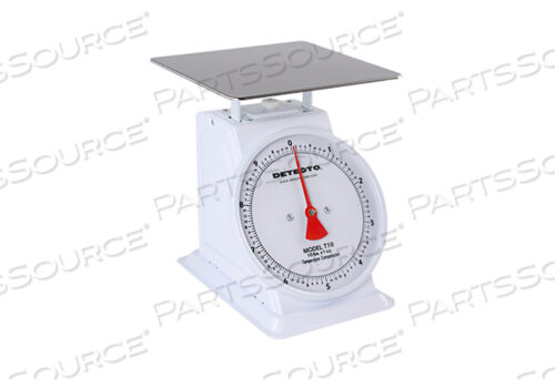 TOP LOADING DIAL SCALE, 5 LB, AIR DASHPOT, STAINLESS STEEL