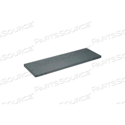 OEM#: S1536-DARK GRAYSTEEL FLANGE SHELF 15L X 36W, 20 GAUGE, 400 LB CAPACITY, DARK GRAY by Tri-Boro Shelving