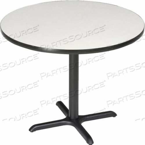 OEM#: 695806GYINTERION 42 ROUND RESTAURANT & LUNCHROOM BAR HEIGHT TABLE, GRAY by National Public Seating