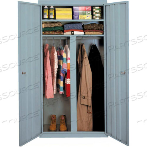 OEM#: W-367224DS-DBAR-WARDROBE CABINET, 36WX24DX72H, DENIM BLUE от Steel Cabinets USA, Inc.