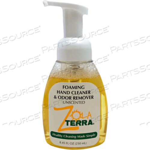 ZOLATERRA FOAMING HAND CLEANER & ODOR REMOVER, 8.45 OZ. BOTTLES, 6/CASE