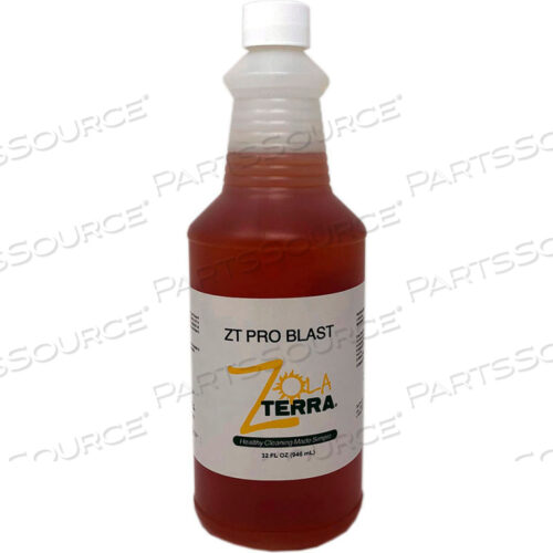 ZOLATERRA PRO BLAST STAINLESS STEEL TANK CLEANER, 32 OZ TRIGGER BOTTLE, 6 BOTTLES