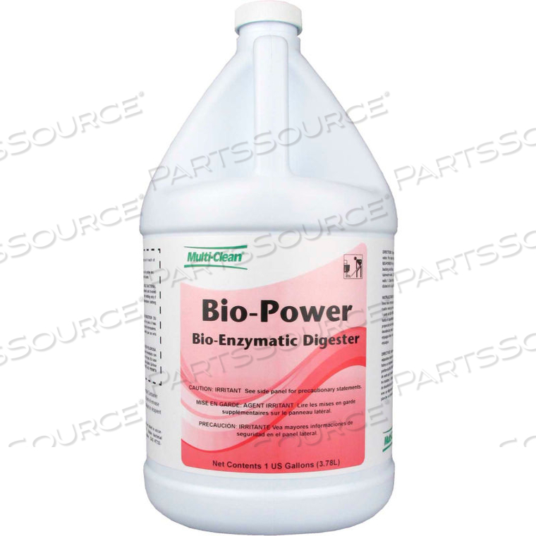 OEM#: 902253MULTI-CLEAN BIO-POWER ENZYME CLEANER AND DEODORIZER - SPICE, GALLON BOTTLE, 4 BOTTLES by Minuteman International Inc.