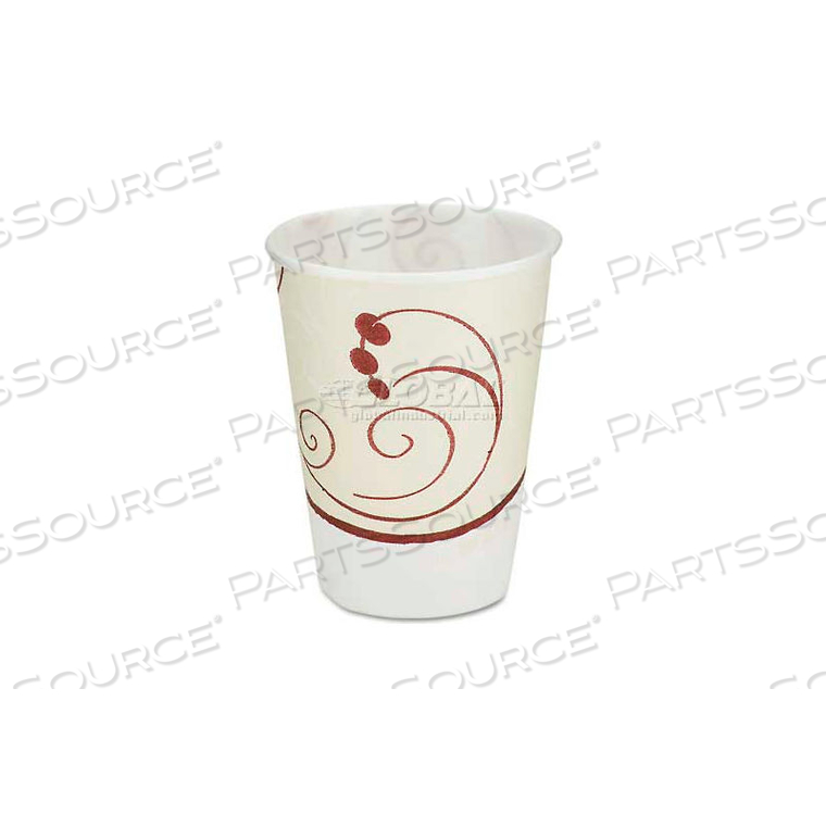 SOLO SYMPHONY TROPHY PLUS DUAL TEMPERATURE CUPS, 10 OZ, BEIGE, 60/PACK