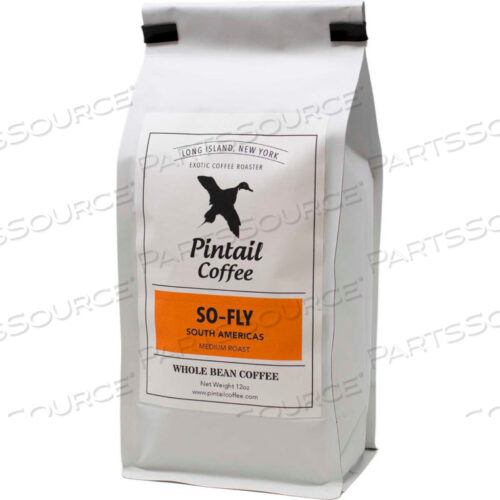 SO-FLY BRAZILIAN/COLOMBIAN COFFEE BLEND, MEDIUM ROAST, 12 OZ.