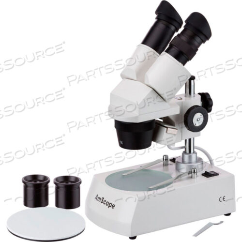 AMSCOPE 10X-60X BINOCULAR STEREO MICROSCOPE
