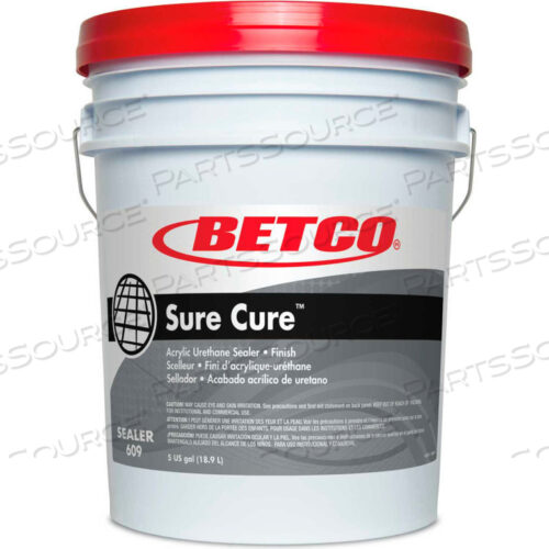 SURE CURE URETHANE FORTIFIED SEALER/FINISH - 5 GALLON PAIL - MILD, WHITE
