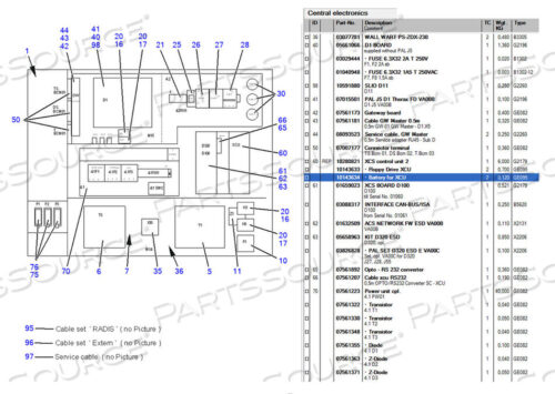 OEM#: 10143634ЗАРЯДНОЕ УСТРОЙСТВО от Siemens Medical Solutions