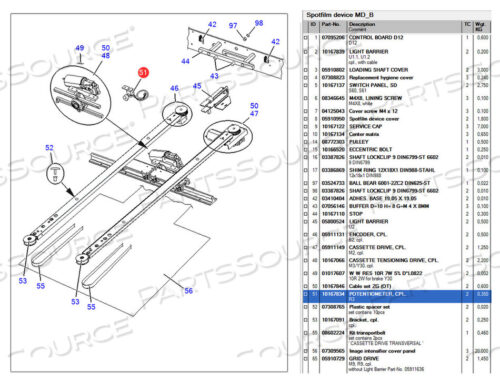 OEM#: 10167834ПОТЕНЦИОМЕТР, CPL. от Siemens Medical Solutions