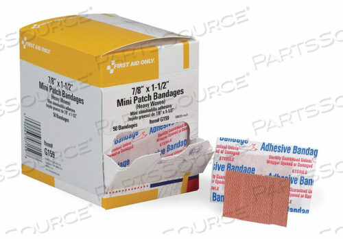 OEM#: G159PATCH BANDAGE HEAVY WOVEN PK50 от First Aid Only