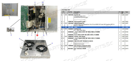 OEM#: 10411436ПЕЧАТНАЯ ПЛАТА от Siemens Medical Solutions