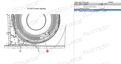 OEM#: 10494871CPT BRUSHBLOCK CANLESS от Siemens Medical Solutions